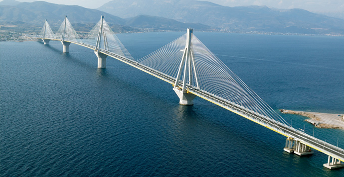 Мост Rio–Antirrio в Греции