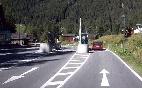 Пункт оплаты в Партенене