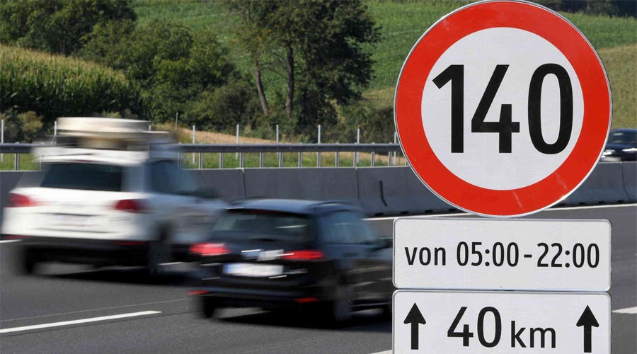 Новые ограничения скорости в Австрии с 01.08.2018