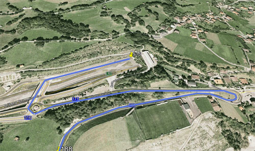 Поворот на Pians