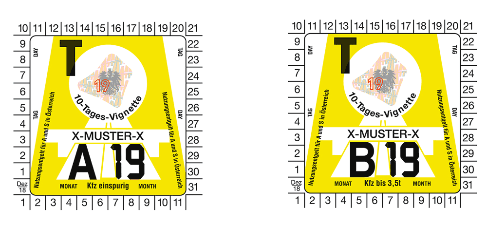Виньетка Австрии 2019 на 10 дней
