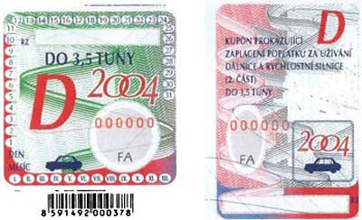 Виньетка Чехии в 2004 году