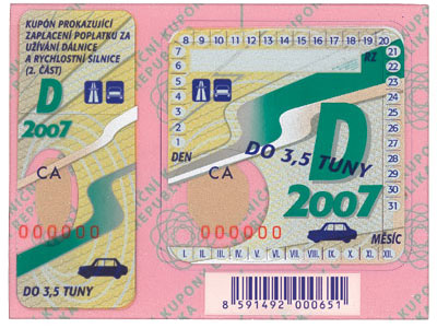 Виньетка Чехии в 2007 году