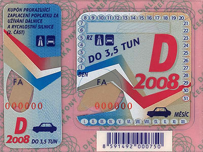 Виньетка Чехии в 2008 году