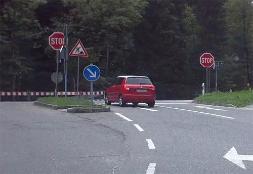 Поворот на Berchtesgaden