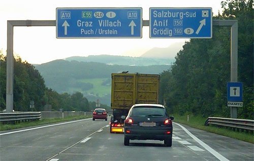 Поворот на Grödig