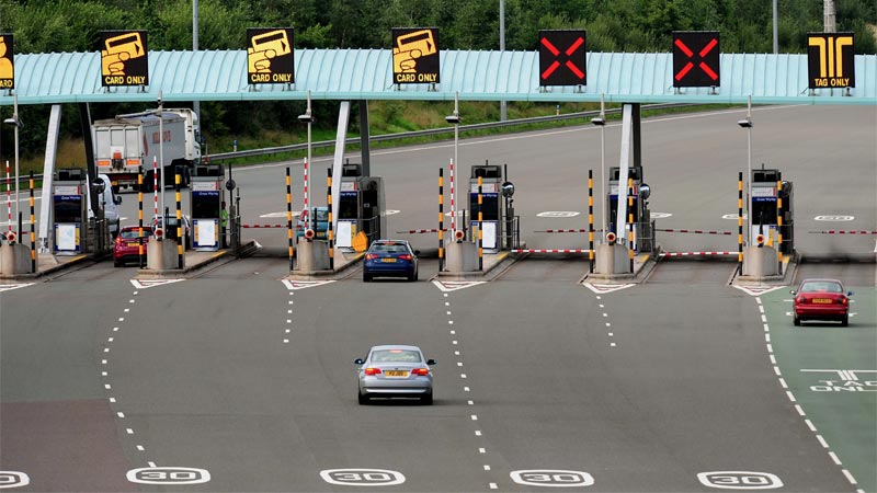 Увеличилась цена за проезд по автомагистрали М6 в Англии