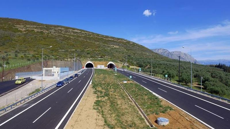 Новая платная автомагистраль Ionia в Греции