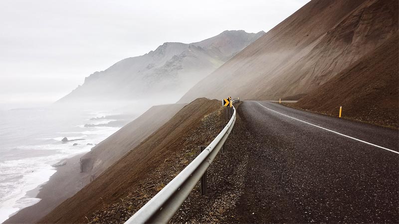Автомобильные дороги в Исландии 2018