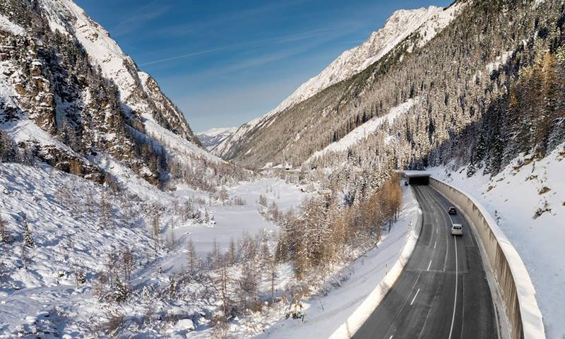 Тарифы на проезд по тоннелям и  панорамным дорогам Австрии 2016