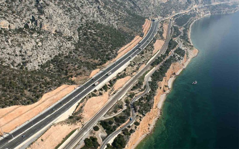 Платные автомагистрали Греции 2016