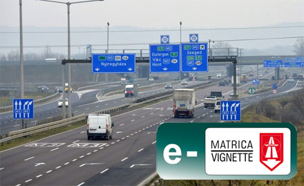 Тарифы на проезд по автомагистралям в Венгрии 2015