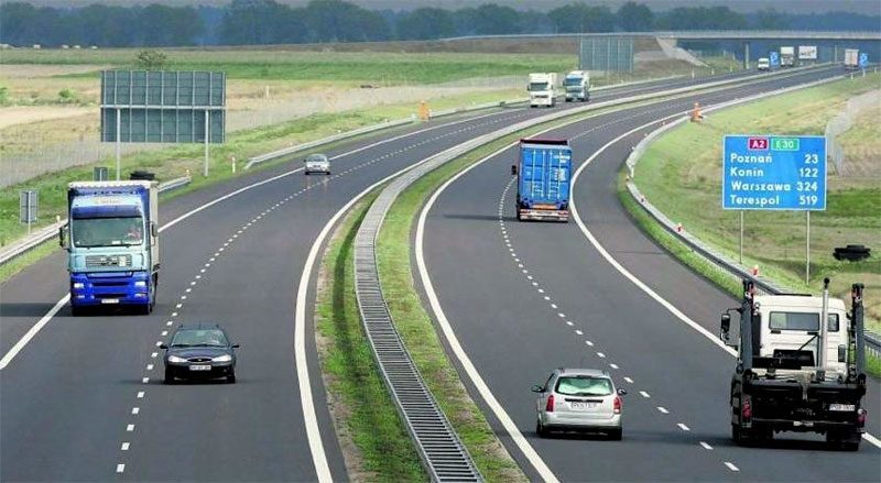 Тарифы на автомагистраль А2 в Польше 2016