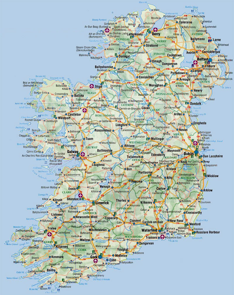 Ireland road map