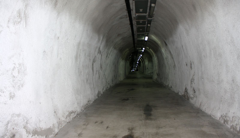 Пешеходный тоннель в Амальфи