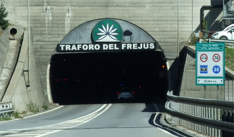 Тоннель Frejus в Италии