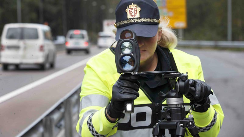 Штрафы за превышение скорости в Норвегии