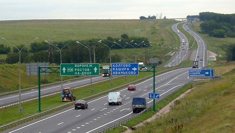 Тарифы на проезд по автомагистрали М-4 в 2017 году