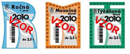 Виньетка Словакии в 2010 году