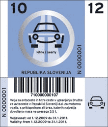 Виньетка Словении на 2010 год