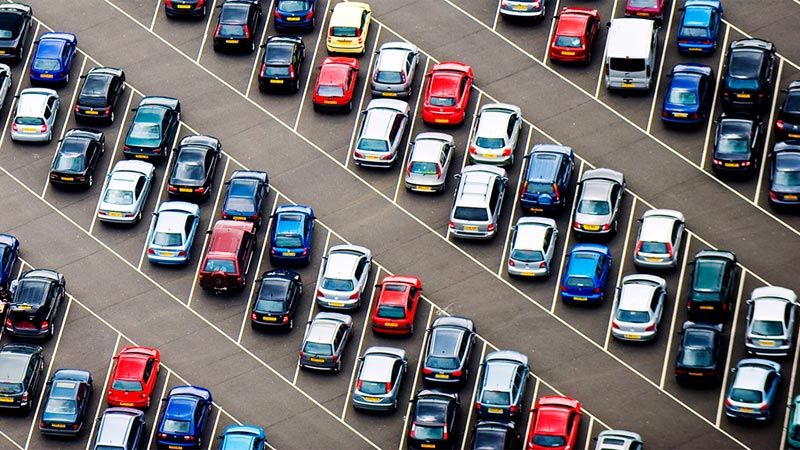 Парковка в Барселоне