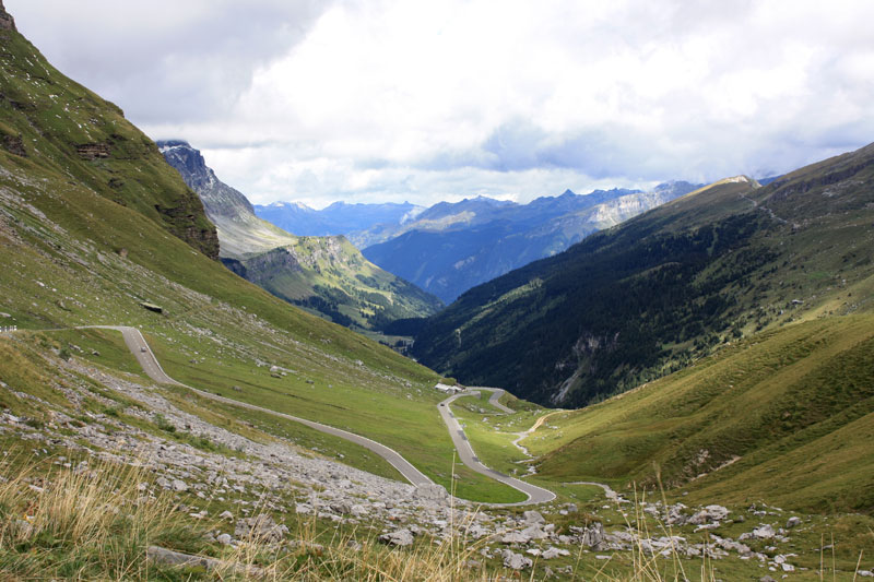 Перевал Klausenpass в Швейцарии