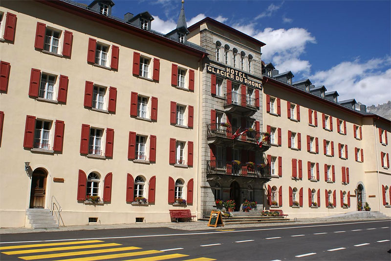 Отель Glacier du Rhone
