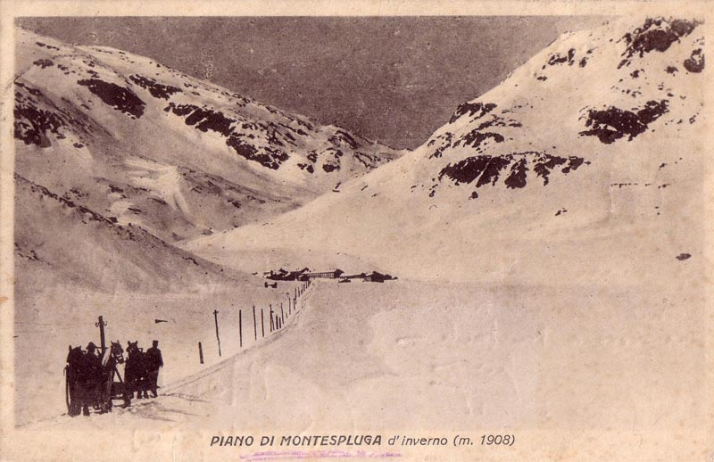 История Splügenpass