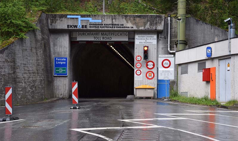 Тоннель Munt la Schera в Швейцарии