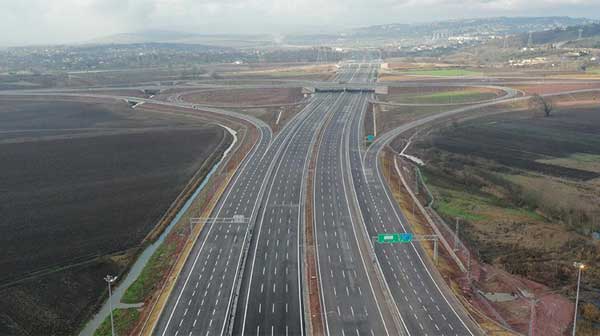 Платные автомагистрали и мосты в Турции 2021